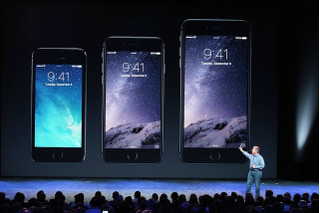 アップル、4.7インチのiPhone 6と5.5インチのiPhone 6 Plusを発表 画像