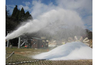 六甲山スノーパーク造設開始、12/6にシーズンオープン 画像