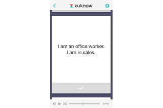 暗記帳アプリ「zuknow」にレアジョブの英会話コンテンツ登場 画像