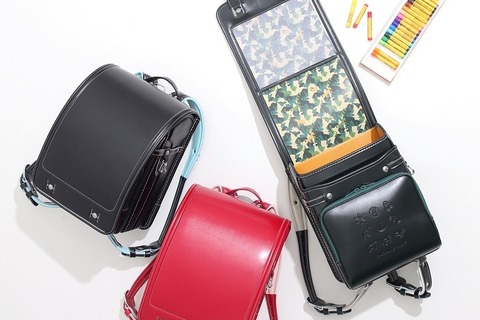 成長を願うラッキーモチーフの刻印…オリジナルランドセル受注販売 画像