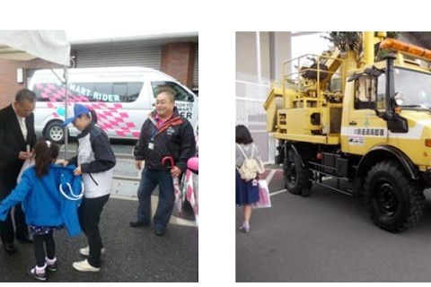 ウニモグやパトロールカーが集合、働く車の展示や体験乗車10/3 画像