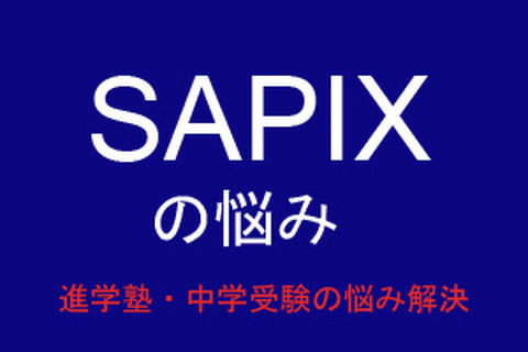 【中学受験・進学塾の悩み解決：SAPIX】本人が好きだという科目なのに、成績の方はなかなか良くなりません 画像