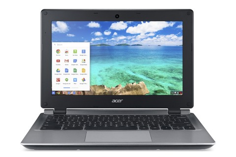 日本エイサー、耐久性を強化し教育現場に最適なChromebook 画像