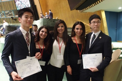 模擬国連国際大会、麻布高校が優秀賞…6/26報告会も 画像