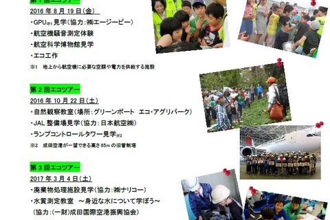 成田空港でエコを学ぶ「エコキッズ・クラブ」第12期生募集 画像