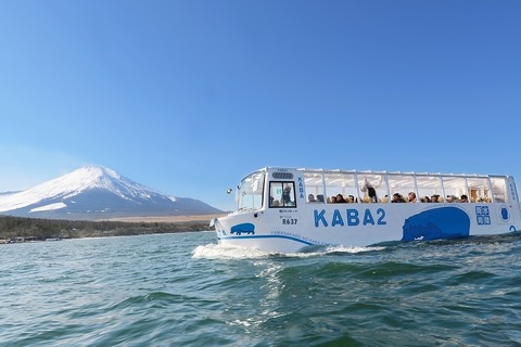 【夏休み2016】水陸両用バスや自然を学ぼう、山中湖8/13・14 画像