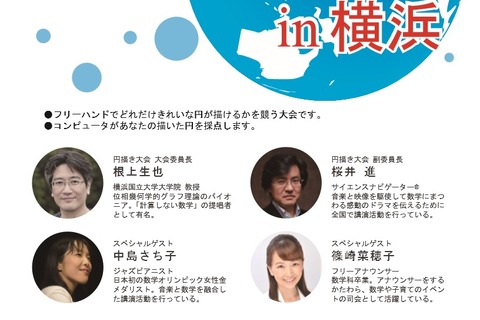 コンピューターが採点、横国大「円描き大会」11/23 画像