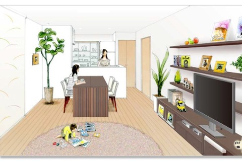 主婦と建築士が開発「子どもの主体性が育つ家」飯田GHD 画像