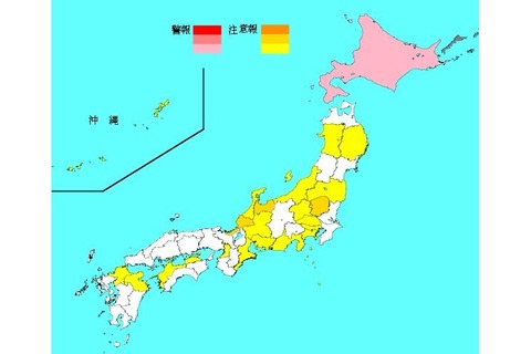【インフルエンザ16-17】患者数は推計28万人…警報レベルも 画像