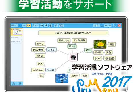 Sky、新学習指導要領準拠の学習活動ソフト2種発売 画像