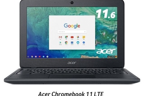 エイサー、教育機関向け「Acer Chromebook 11 LTE」2018年春発売 画像