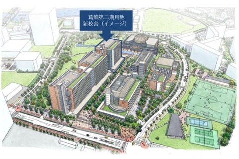 東京理科大、薬学部を葛飾キャンパスへ移転 画像
