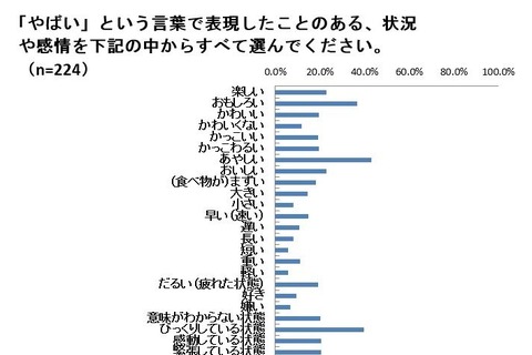 「やばい」じゃ伝わらない？語彙力に自信ある保護者3割未満 画像