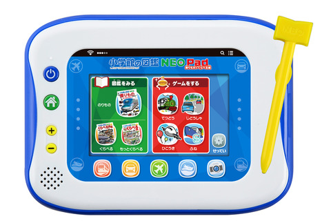 「小学館の図鑑NEOPad乗りもの+くらべる編」7/12発売 画像