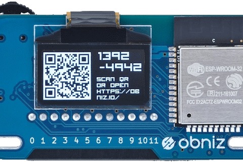 スマホで簡単にプログラミング、電子工作ボード「obniz」 画像