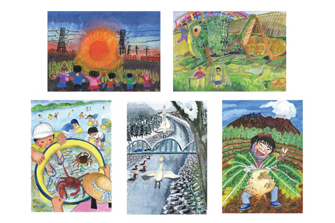 まもりたい自然を描いた作品募集「ブリヂストンこどもエコ絵画コンクール」 画像