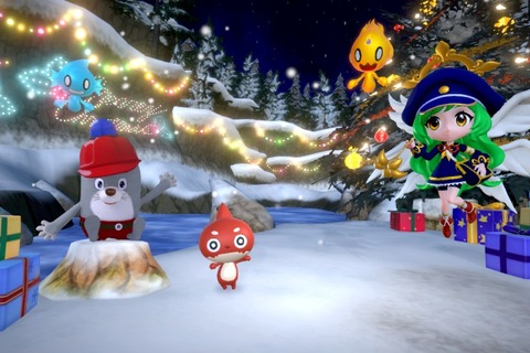 モンストの体験型知育デジタルテーマパークでクリスマスWS 画像