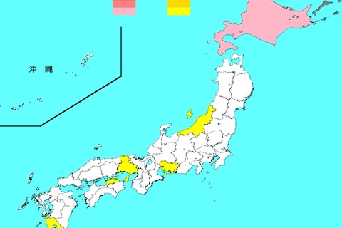 【インフルエンザ18-19】全国的に流行シーズン突入、最多は香川 画像