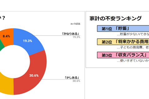 母親の約半数が家計心配、不安和らぐ世帯年収の目安は？ 画像