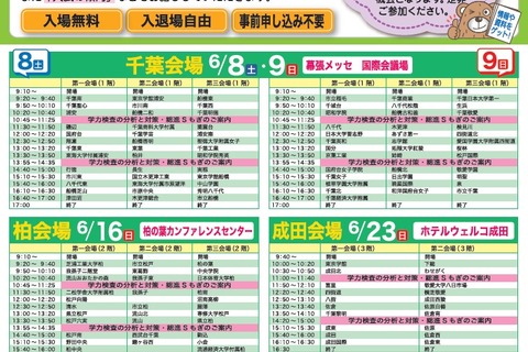 【高校受験2020】総進図書「高等学校一斉説明会」幕張・柏・成田6月 画像