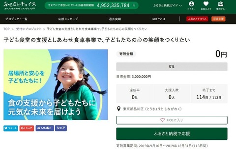 品川区、ふるさと納税を活用した子どもの食の支援事業開始 画像