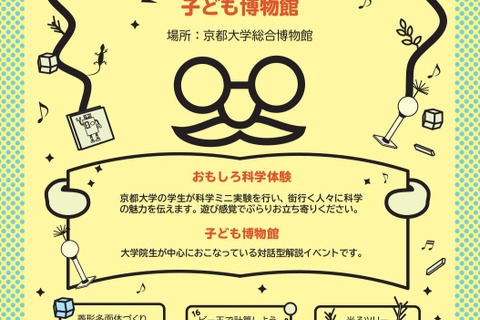 京大「おもしろ科学体験・子ども博物館」10/26 画像