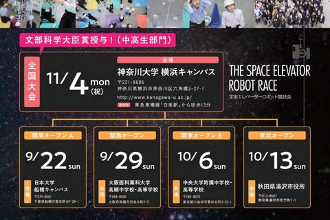 宇宙エレベーターロボット競技会全国大会11/4神奈川大学 画像