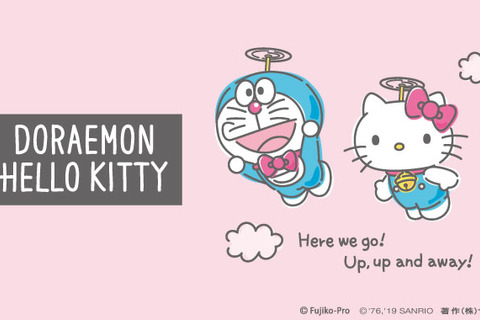 ドラえもん×ハローキティ、限定コラボアイテム12/26発売 画像