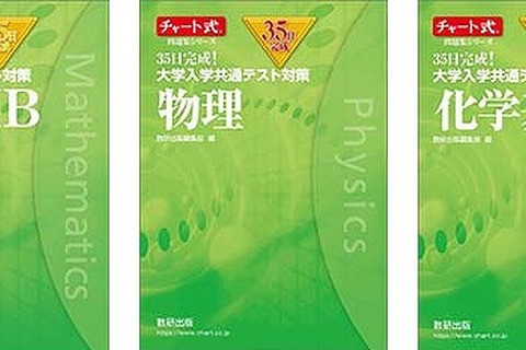 チャート式問題集「35日完成！大学入学共通テスト対策」 画像