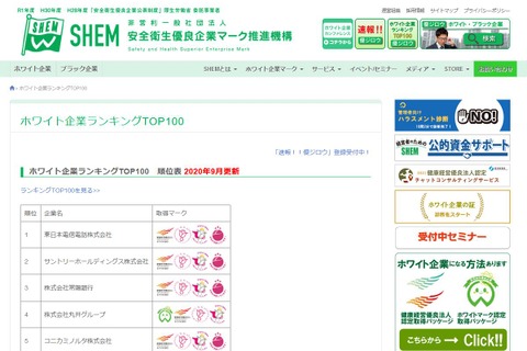 ホワイト企業ランキング、平均残業0時間の1位は？ 画像