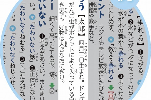 セイバン×小学館、子どもの名前が載った国語辞典を販売 画像