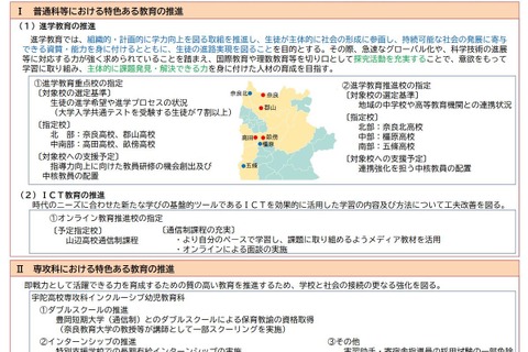 奈良高校など4校「進学教育重点校」に指定…奈良県 画像