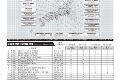 【中学受験】【高校受験】30校参加「寮のある学校合同相談会」全国4会場 画像