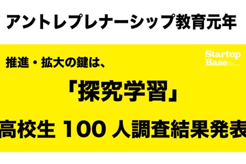 探究に熱心な高校57%…アントレプレナーシップ元年振返り 画像