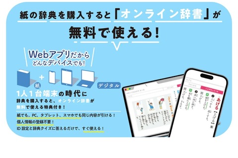辞書購入特典「ことまな＋」国語辞典など追加…三省堂 画像