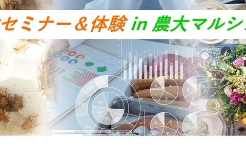 東京農大「昆虫職セミナーと体験」農大マルシェ6/22 画像