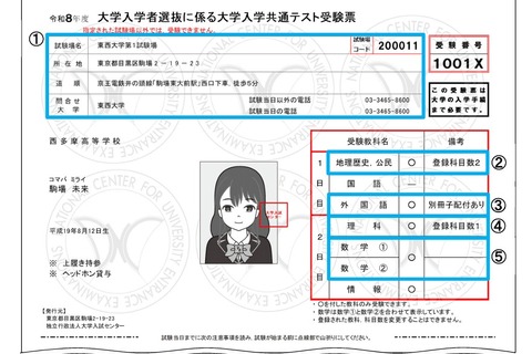 【共通テスト2026】受験票印刷と身分証が必須に「受験上の注意」要チェック 画像