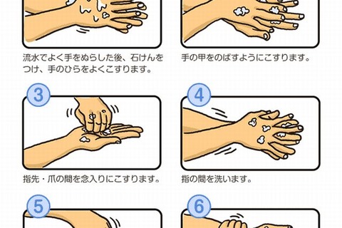 インフルエンザ＆ノロウイルス対策、首相官邸が特設サイト 画像