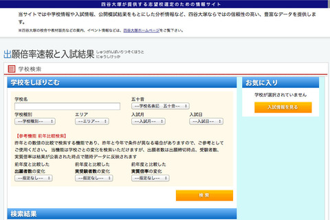 【中学受験2013】麻布・開成で増加…御三家の初日出願者数 画像