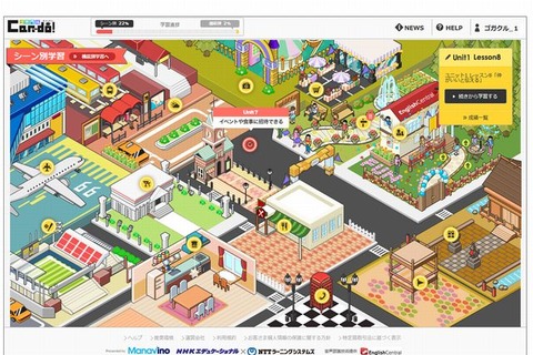 NHK基礎英語から生まれた「ゴガクルCan-do！」PC・スマホ向け提供開始 画像