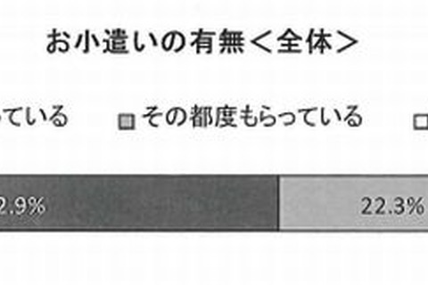 高校生のお小遣い、定期的にもらっているのは約半数…1か月平均4,585円 画像