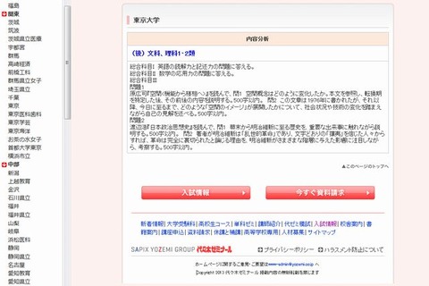 【大学受験2014】代ゼミ、2013年度入試の小論文テーマ一覧 画像