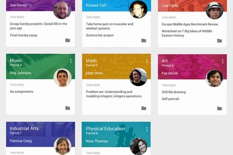 Google、教育向けサービス「Classroom」発表 画像