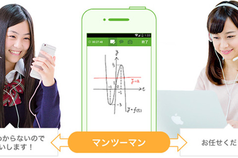 「スマホ家庭教師マナボ」が「受験サプリ」会員向けに個別指導を無償提供 画像