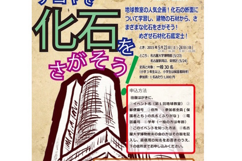 フィールドセミナー「ナゴヤで化石をさがそう」5/23-24 画像