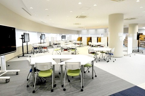 法政大、市ヶ谷にアクティブラーニングスペース設置 画像