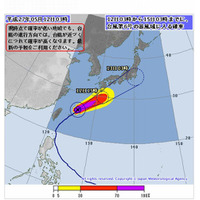 【台風6号】沖縄は警報発令時に臨時休校、13日に関東へ 画像