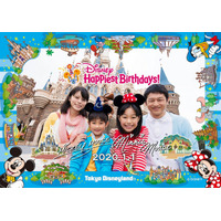 ディズニー、オリジナルスタンプで記念写真をにぎやかに 画像