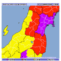 【台風18号】宮城県にも大雨特別警報、仙台市などで臨時休校 画像