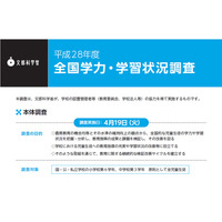 【全国学力テスト】平成28年度リーフレット作成…理科の実施はなし 画像